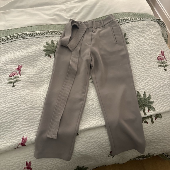 Wilfred Pants - Women’s Lavendar Pants with Belt
